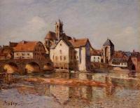 Sisley, Alfred - The Moret Bridge